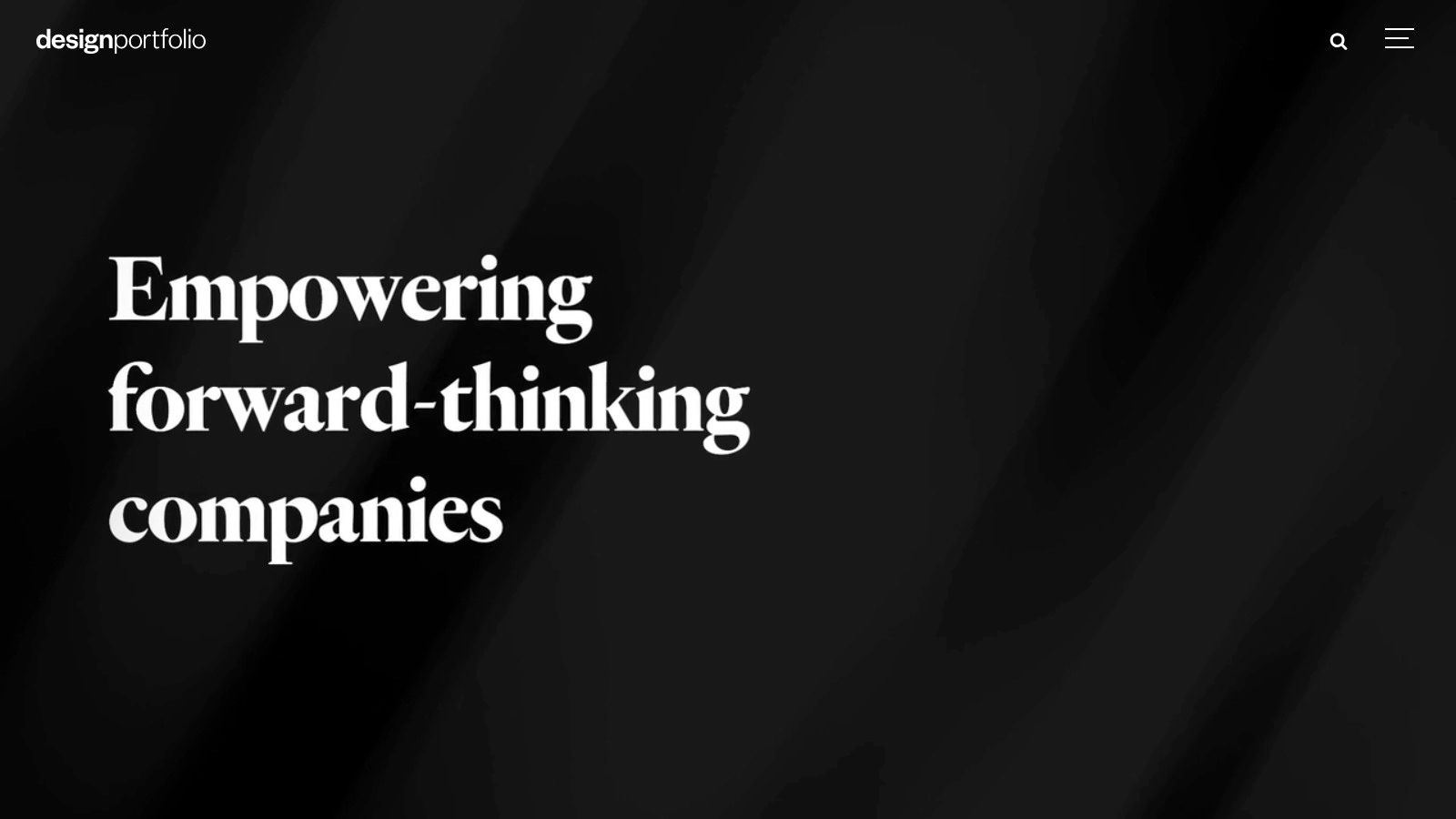 Design Portfolio corporate reporting and branding agency