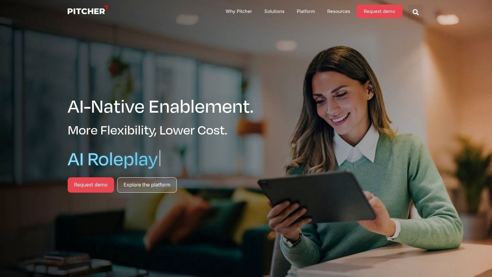 Pitcher sales enablement platform