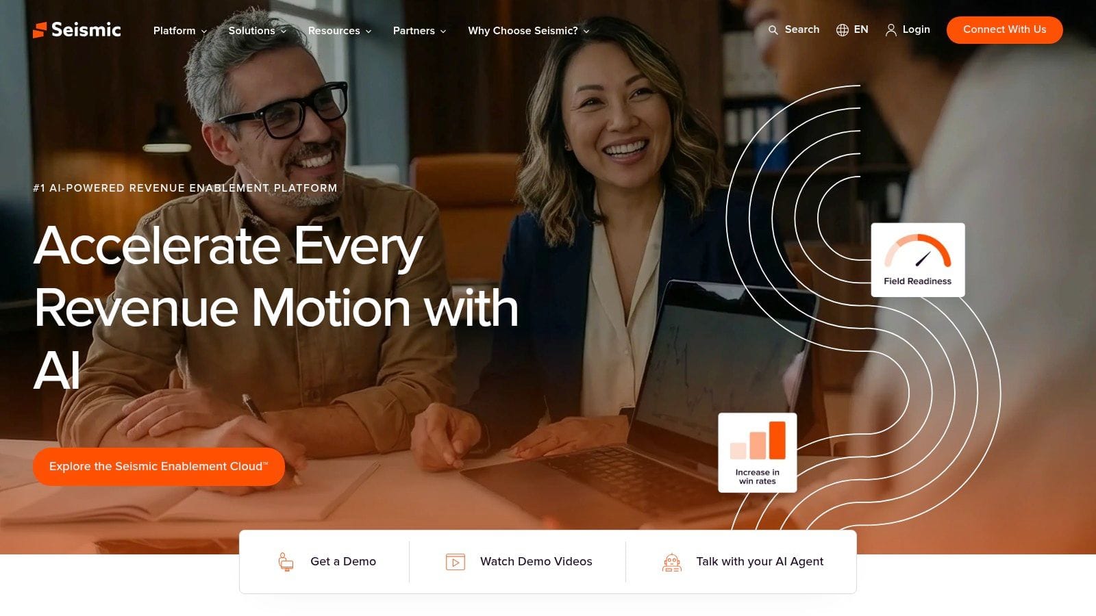 Seismic sales enablement platform
